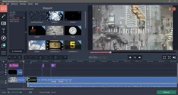 Videopad Video Editor Technology, Video Editing Software, Movavi