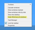 ivolume maximized window cant minimize