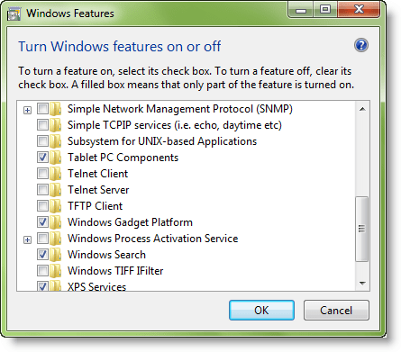 Turn off Windows Gadget Platform to disable Windows 7 Sidebar   Gadgets - 25