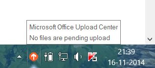 Microsoft Office Upload Center - Remove or Disable it