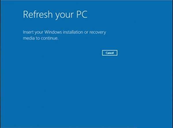 How to Refresh Windows 8.1 - Screenshots Tutorial