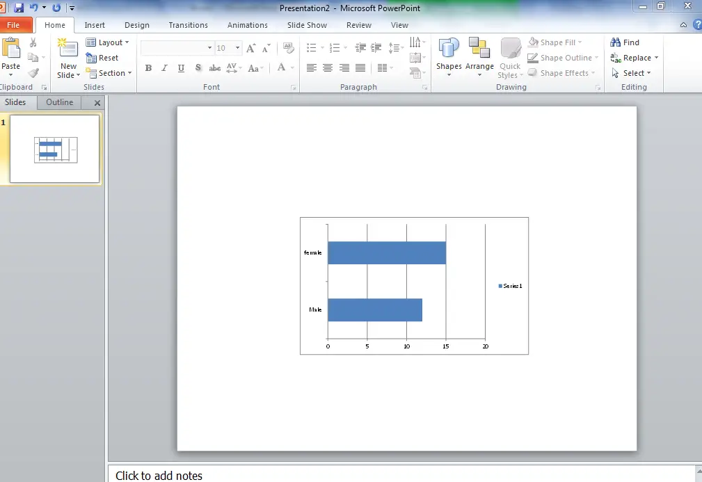 How To Copy Graphs From Excel To PowerPoint Using Ctrl Alt V