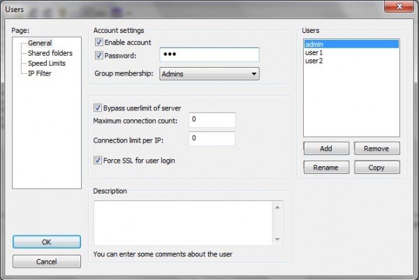 creating a windows filezilla server setup