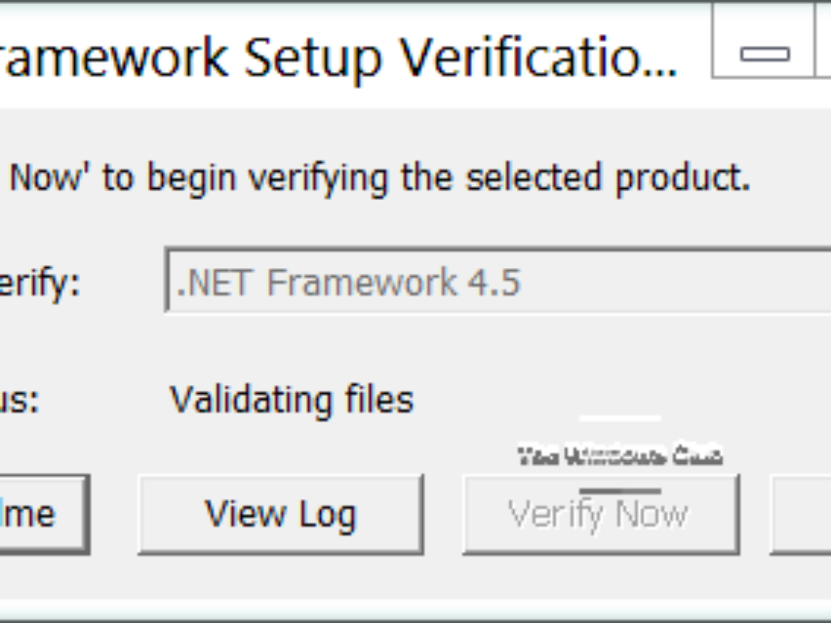 Verify tools. Очистки net Framework. Как установить фреймворк. .Net Framework Cleanup Tool. Проверить наличие net Framework программа.