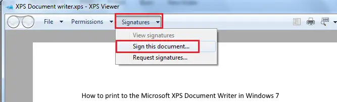 windows 7 xps document writer printer drivers download