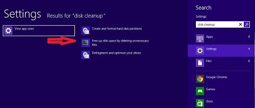 windows disk cleanup
