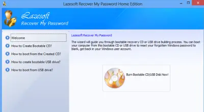 Lazesoft Recover My Password 4.7.1.1 download the last version for apple