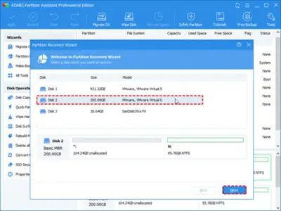 free instals AOMEI Partition Assistant Pro 10.1