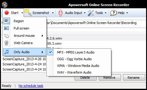 screen recorder windows 10 free with audio