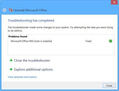remove office tool