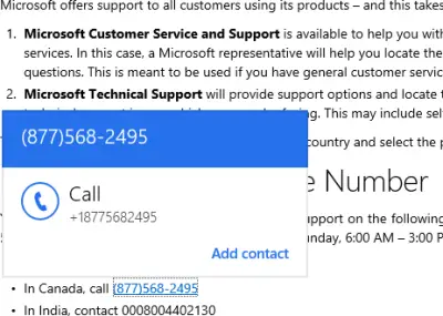 Disable Phone Number Detection in Internet Explorer