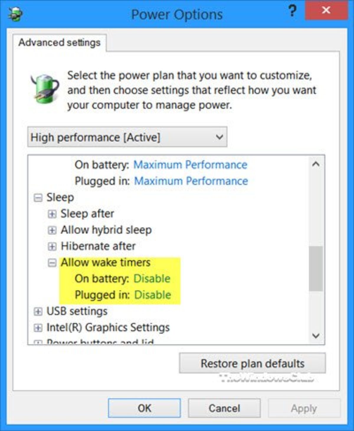 Windows 10 Laptop Will Not Hibernate