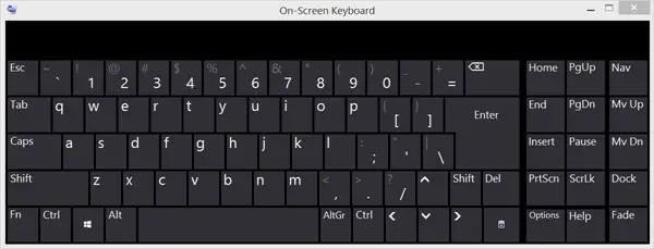 windows onscreen keyboard
