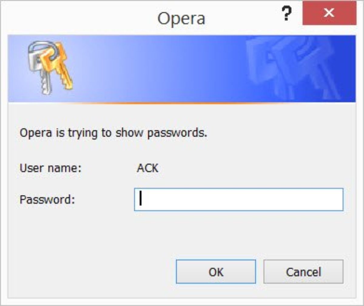 How To See And Manage Saved Passwords In Opera - 2006 passwords roblox