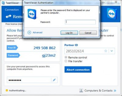 teamviewer 10 login