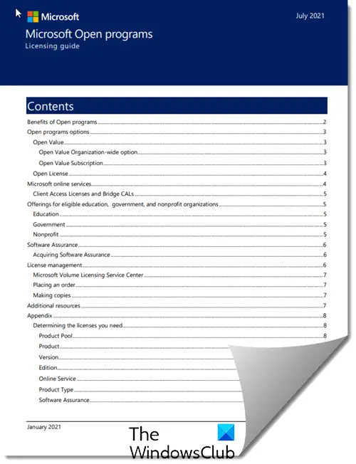 Microsoft Volume Licensing Guide