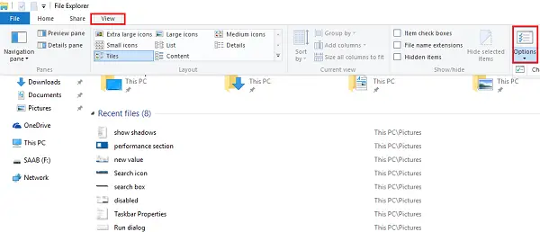 Open File Explorer to This PC instead of Quick Access in Windows