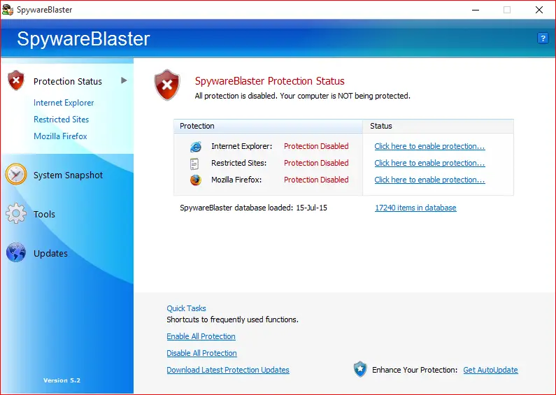 Spyware Blaster Review