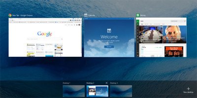 how to close all virtual desktops windows 10