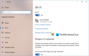 Forget Wireless Network Profiles in Windows 11/10