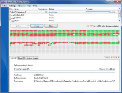 download the last version for windows Auslogics Disk Defrag Pro 11.0.0.3 / Ultimate 4.12.0.4