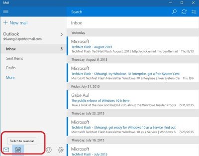 how to create folders in windows 10 mail