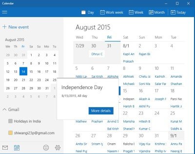 download google calendar app windows 10