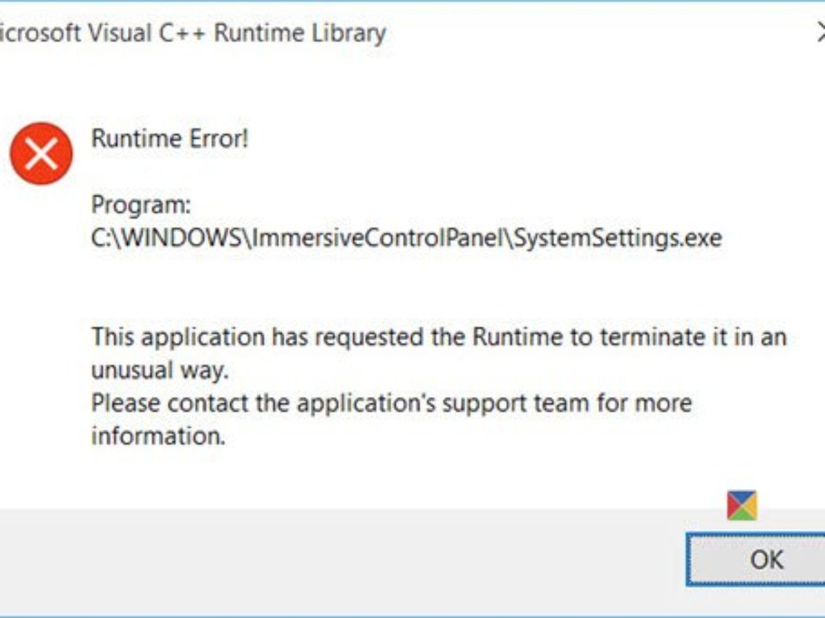 This application. Ошибка this application has requested the runtime to terminate. This application has. Runtime Error this application has requested the runtime to terminate it in an unusual way. This application has requested the runtime to terminate it in an unusual way как исправить.