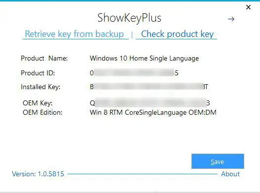 ShowKeyPlus Product Key Finder