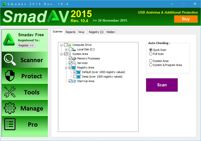Available as a free download, read this SmadAV antivirus review on Windows ...