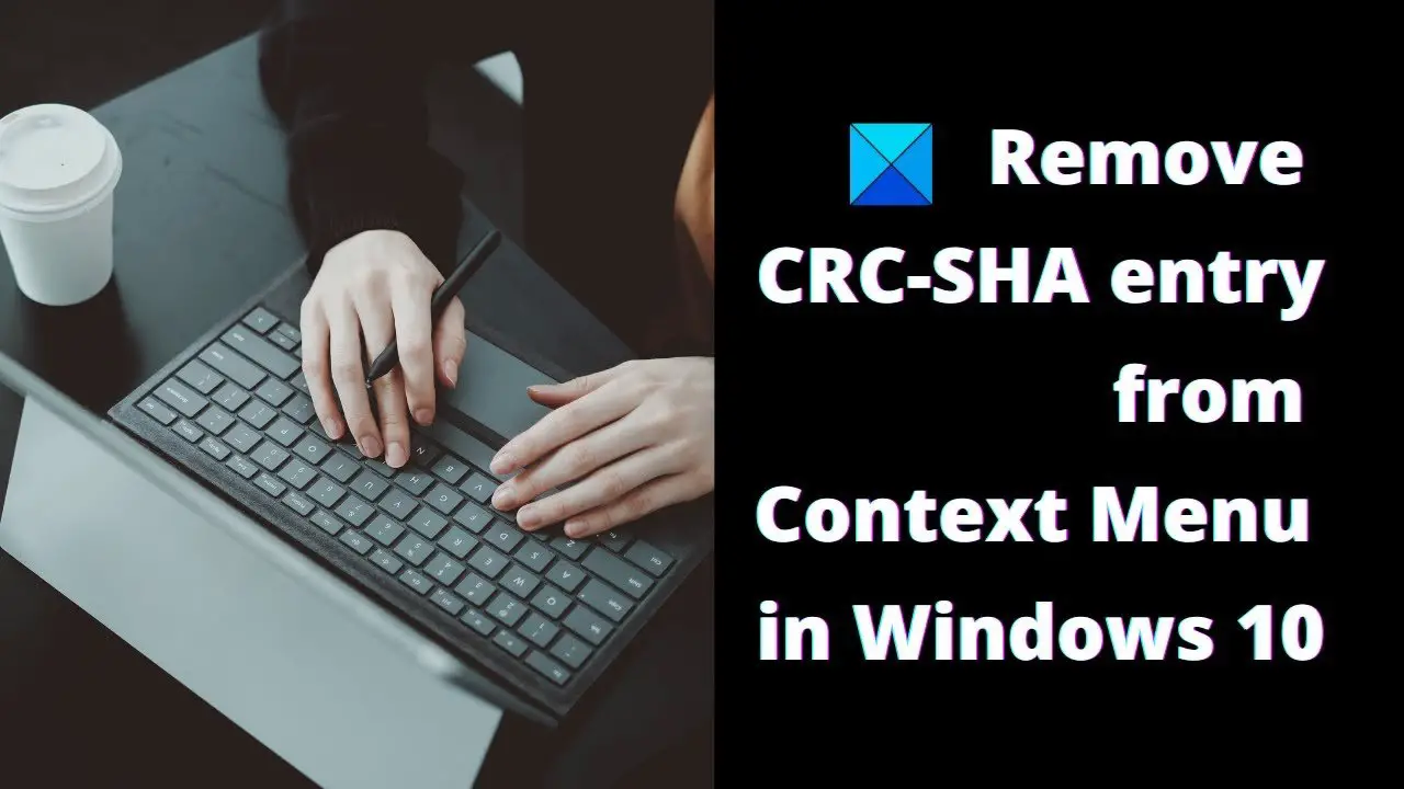 what is crc sha in windows 10