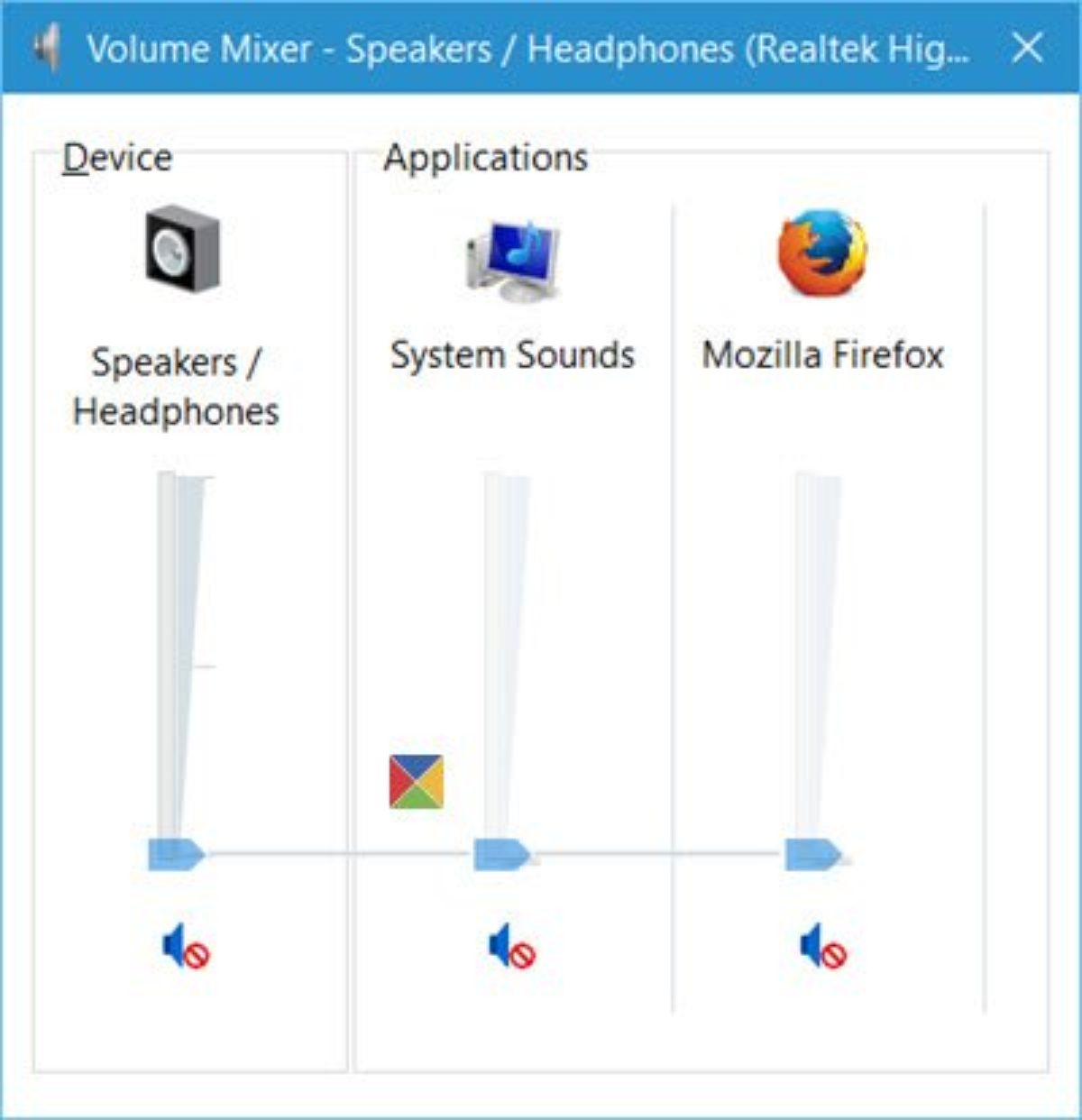 Firefox sound doesn