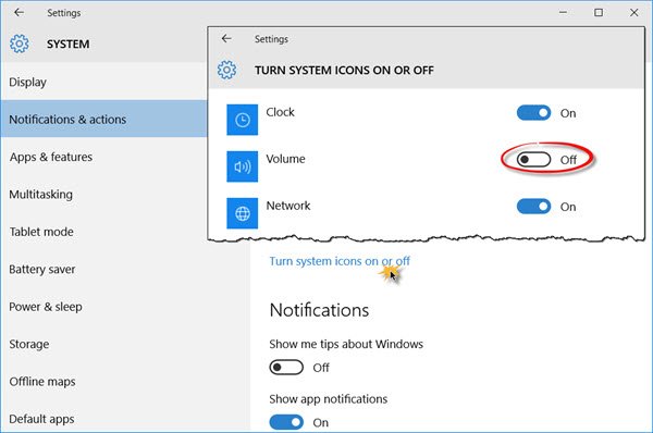 skype icon missing from system tray