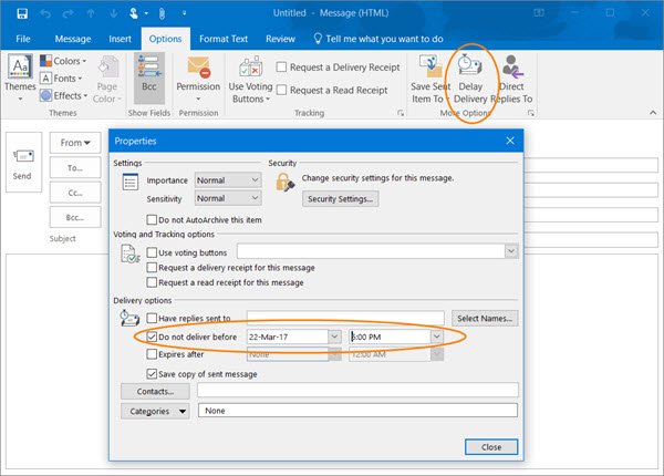 How To Delay An Email In Outlook 2013 Verdeli