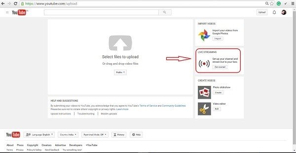 Record a Screencast with YouTube