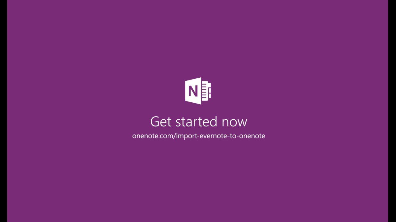 onenote import from evernote leave evernote unchanged
