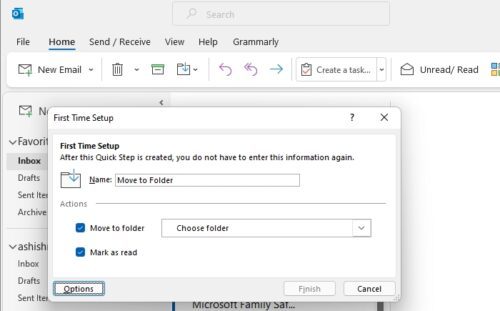 How To Create Quick Step Email In Outlook