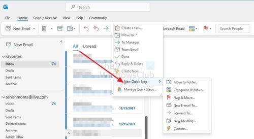 how-to-create-quick-steps-in-outlook-guide