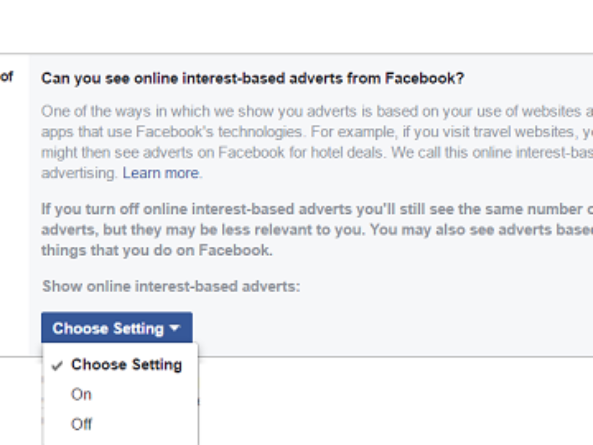 How To Manage Facebook Ad Preferences Opt Out Of Ad Tracking