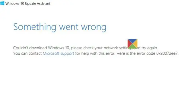 0X80072Ee7 Konnte Windows 10 Nicht Herunterladen