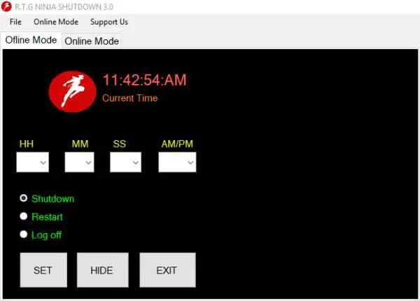 Ninja Shutdown  Schedule computer Shutdown  Restart  Log Off - 82
