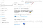 change link your microsoft account to the windows 10 digital license