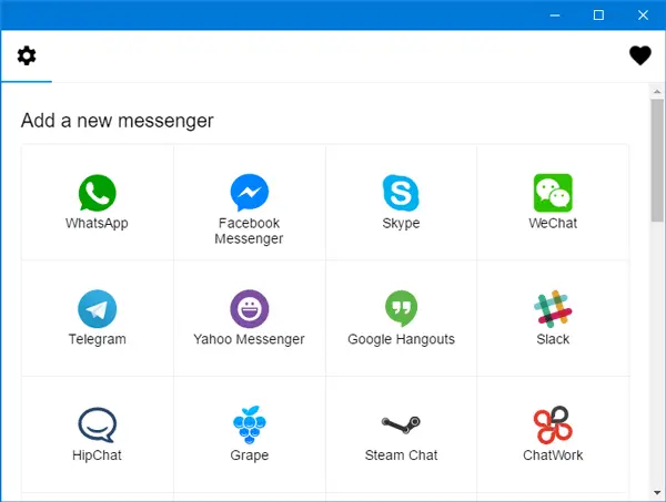 All in One Messenger Chrome extension lets you manage all IM services