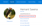 changing my email address on microsoft account