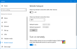 Create Mobile Hotspot; Change Hotspot Name, Password in Windows 11