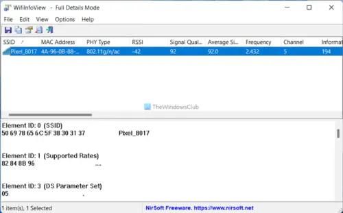 WifiInfoView 2.90 instal the last version for mac
