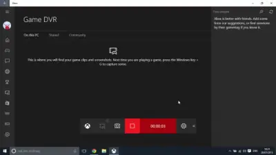 how to share windows game dvr