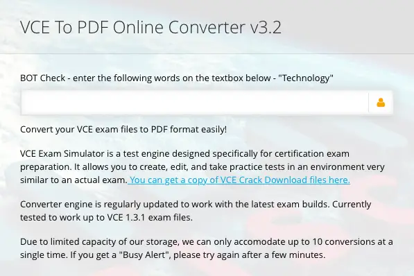 can i convert vce to pdf