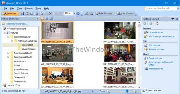 office picture manager windows 10 download