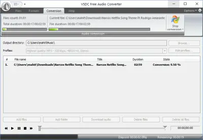 vsdc free audio converter